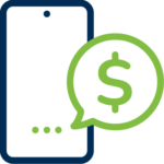 text payment icon
