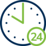 icon clock 24